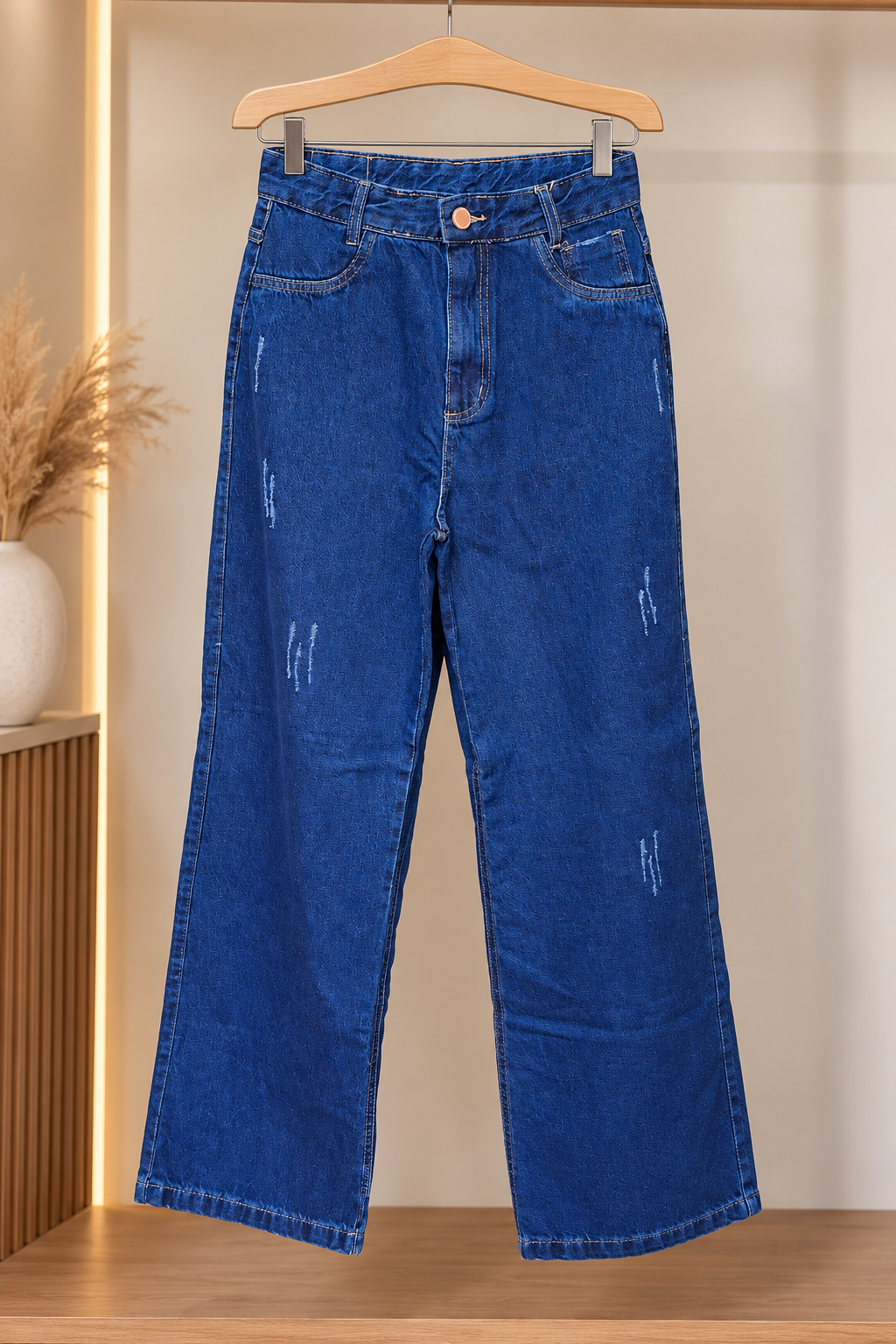 Calça Jeans Wide Leg